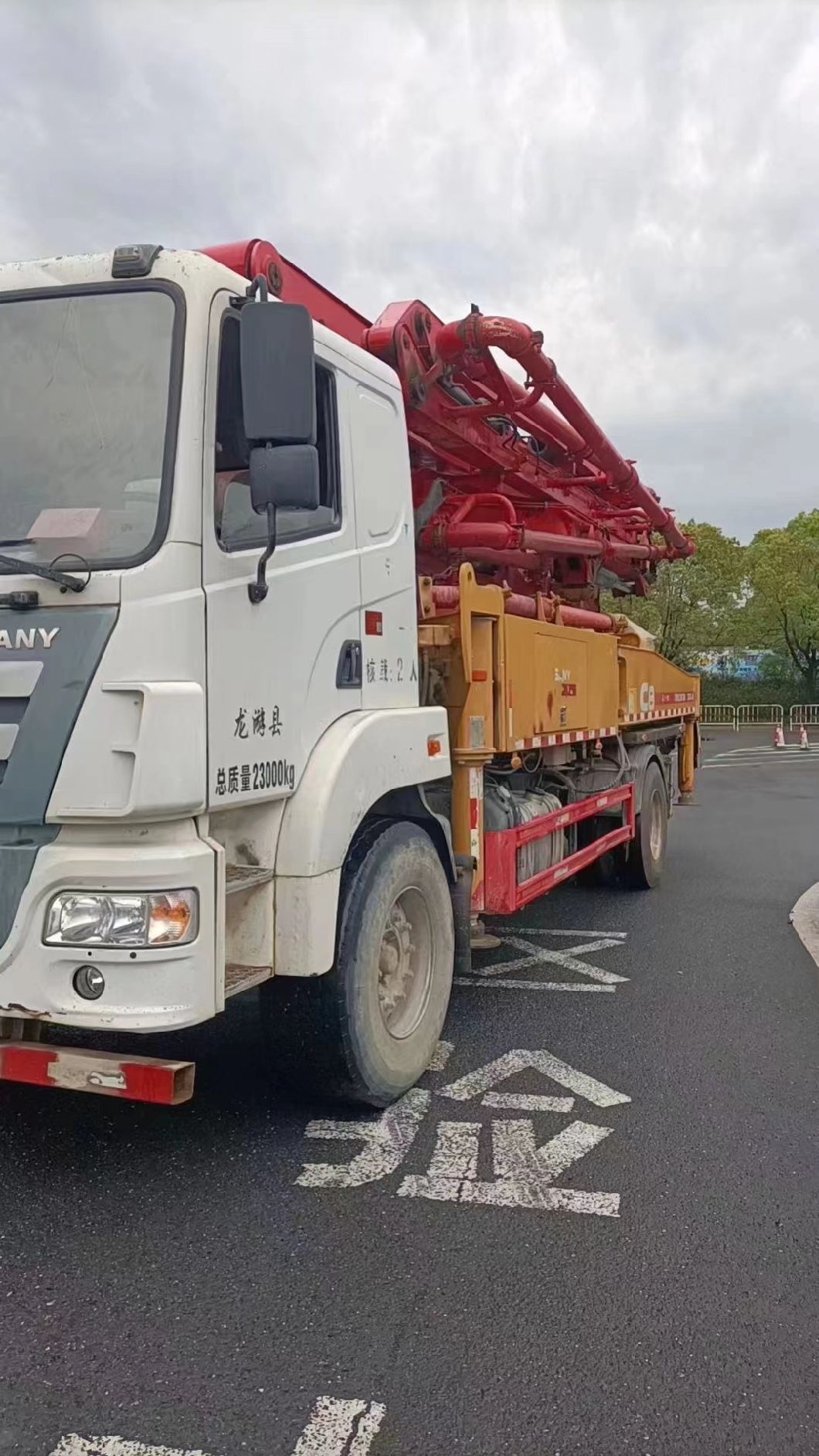 20 Years Sy Concrete Pump Truck 37 Meters for Sale, Affordable Price