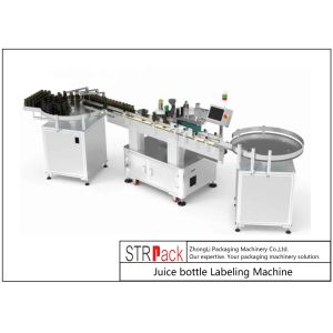 STL-A Round Juice Bottle Labeling Machine 200pcs/Min