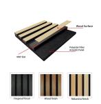 High Quality Sound Absorption Wall Panels MDF Akupanel Wood Slatted Wall