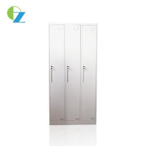 China School Gym 3 Door Steel Office Lockers With Modern Popular Design factory
