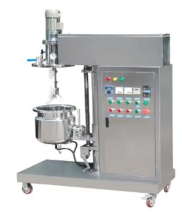 China 10L Lotion Cream Emulsifier Mixer Machine Homogenizer Vacuum Emulsifier Mixer factory