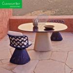 Hotel Patio and Living Room Modern Outdoor Garden Chair Set with Waterproof