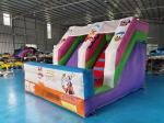 Commercial 0.55 Pvc Digital Printing Inflatable Dry Slide Mickey Mouse Cartoon