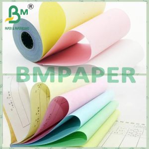 Black Image 2 Ply Carbonless Computer Paper With 100% Virgin Wood Pulp