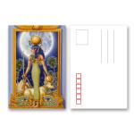 Customized 3D Lenticular Postcard Printing For Holiday Decoration Gift