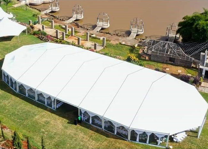 Double Side PVC Luxury 20x60m Wedding Event Tents