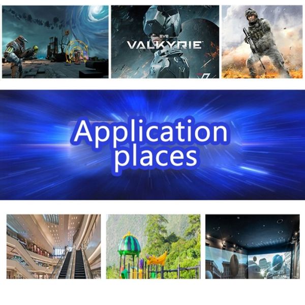 Single 360 VR Aircraft Simulator Virtual Reality Amusement