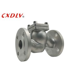 DN80 Flange Connection CF8M Lifting Type Check Valve