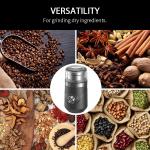 ABS Portable Bean Grinder Stainless steel Safty Lock Electric Home Espresso