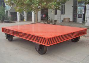 China Flexible Electric Transfer Cart , Heavy Material Transfer Trolley CE Approved factory