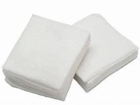 China 0609 55% Cellulose 45% Non Woven white Polyester wipe factory