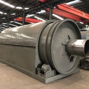 China Design 380V Shangqiu Tire Recycling Line With Direct Heating For Pyrolysis Oil factory