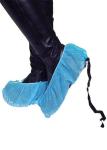 Multiple Protection Surgical Shoe Covers , Black Disposable Shoe Covers