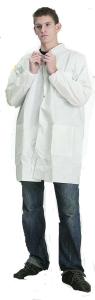 China Ppe Protective Clothing Disposable Lab Coat Anti Pollution Eco Friendly factory