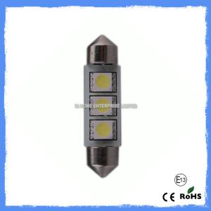 China 3 Chip 5050 RA&gt;85 360° LED License Plate Light 12V 36MM Festoon Auto Parts factory
