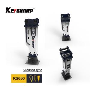 China KS650 Excavator Hydraulic Breakers Excavator Attachment For Demolition Work factory