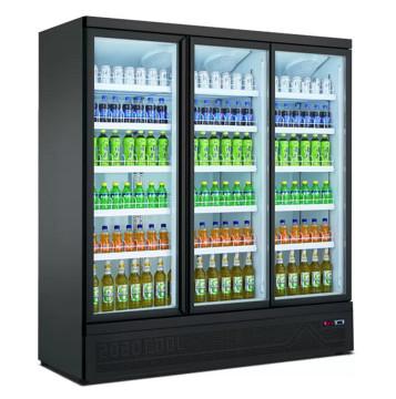 Black series two door three door air cooled commercial large capacity display