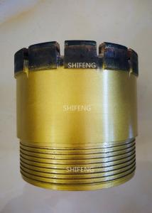 China Single tube 130 Diamond core drill bit Hard rock geological drilling impregnated factory