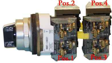800H-NR9KP4B 30mm Selector Switch 800H PB
