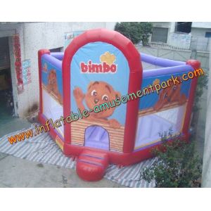 Professional Kids Bimbo Commercial Bouncy Castle , Inflatable Jumping Castle