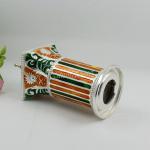 Shinny Gifts Luxury Retro Metal Toothpick Holder Pop-up Can Case Box Dispenser