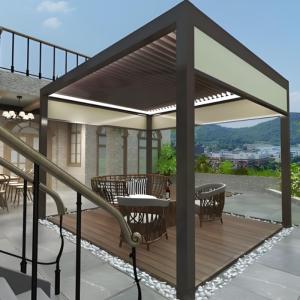 China Premium Metal Gazebo: Durable &amp; Adjustable Outdoor Shelter factory