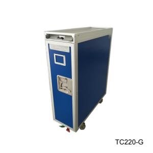 China Four Wheel 810x301x1030mm Atlas Aircraft Meal Cart factory