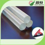 EVA Transparent Hot Melt Gun Stick For Sealing , Packing , Woodworking