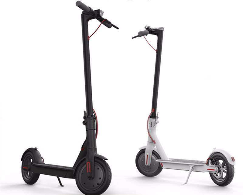 36V 500W Foldable Adults Electric Scooter 20 - 70 Travel Mileage 2.5 Hours Charging Time