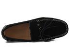 Bow Mens Brown Suede Penny Loafers Male Moccasins Boat Shoes For Driving