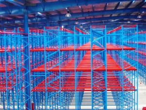 China Industrial Warehouse Drive In Pallet Rack For High Density Storage factory