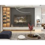 CE Modern Home Hotel Wooden Furniture Floating TV Cabinet Adjustable