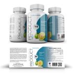 Supplement PVC Private Printable vial Bottle Labels