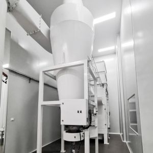 Horizontal Sheet Metal Parts Powder Spraying Coating Line