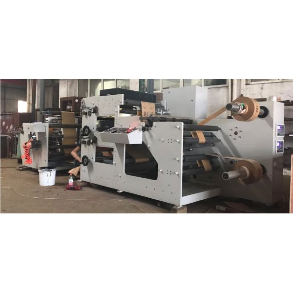 China 6Color Automatic UV Label Printing Machine Flexo press RY480 narrow web flexo printing machinery factory