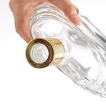 500ml 700ml 750ml Vodka Glass Bottle for Liquor Made of Super Flint Glass Base
