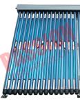 U Pipe Pressurized Solar Collector , Solar Thermal Collectors 25 Tubes