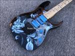 2019 High quality Electric Guitar Floyd rose Electric Guitar Hand painted guitar
