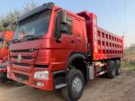371hp Euro 2 Engine 6x4 Used HOWO Dump Truck