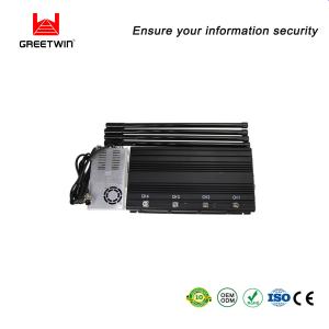 China 8000mAh 4 Antennas Cell Phone Signal Jammers 2g 3G 4G GPS Scrambler factory