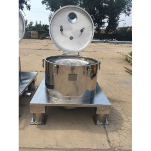 Centrifugal Machines with Bag pulling filter basket centrifuge oil pollution