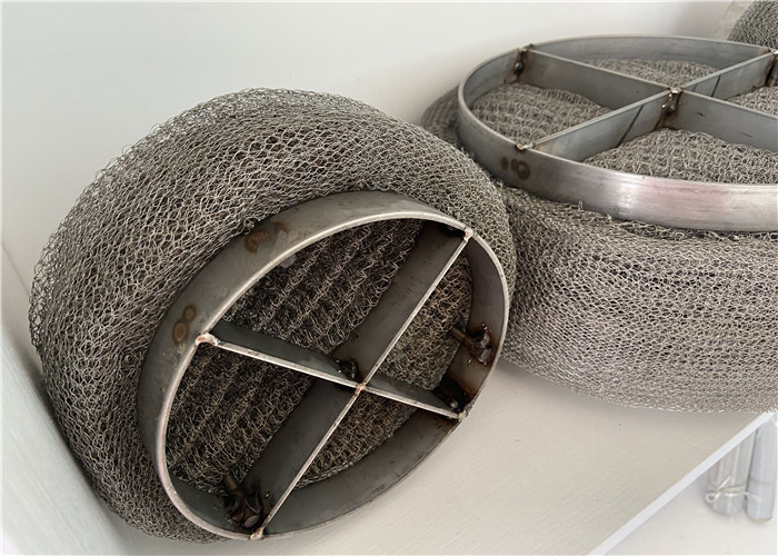 Wire Mesh Demister Pad 304 316 Stainless Steel For Gas Liquid Separation
