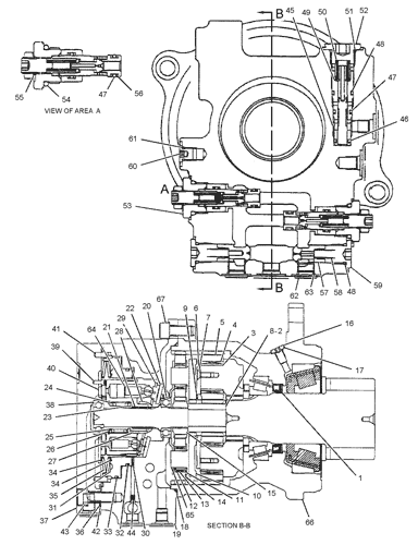 2821534 DRIVE GP-SWING Parts scheme