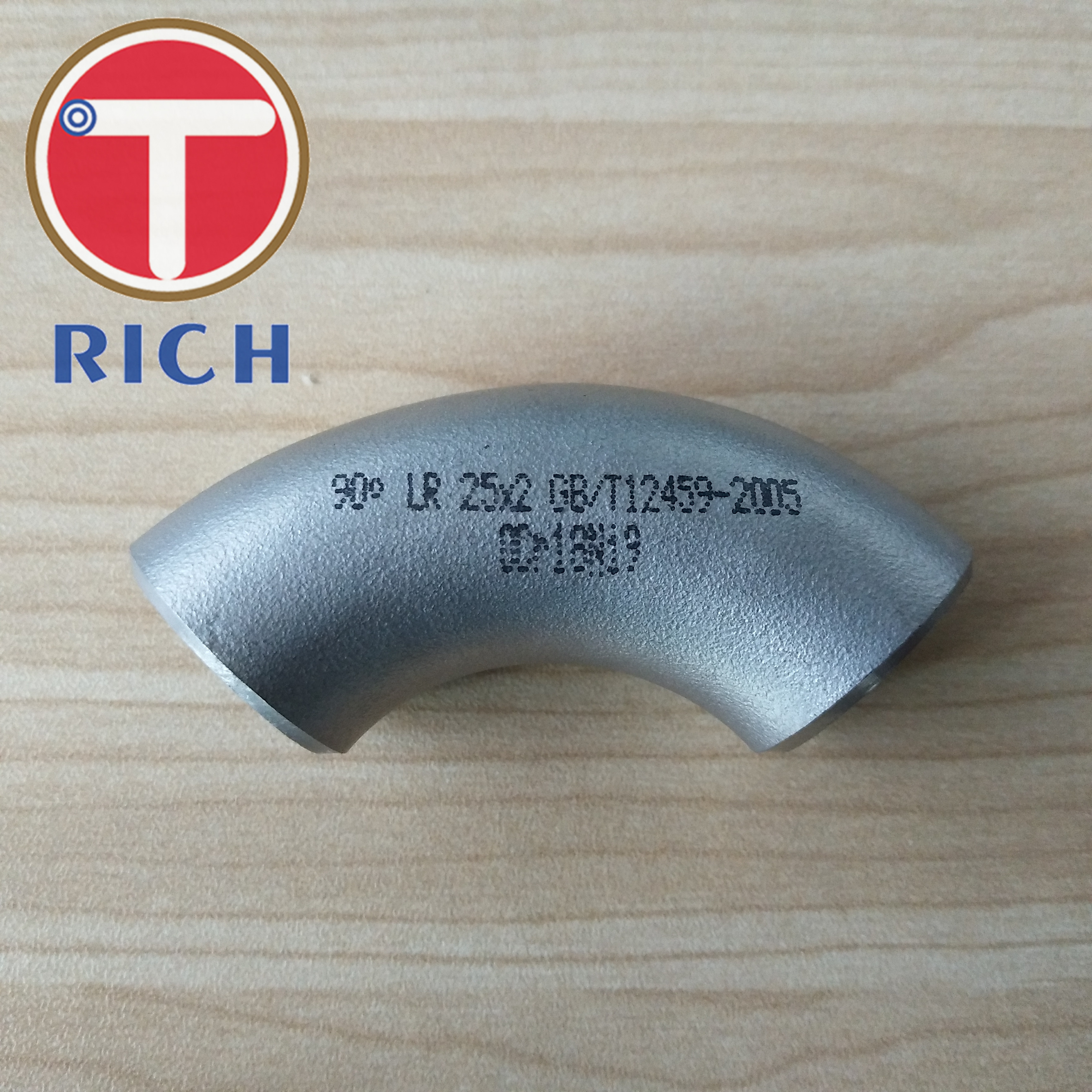 DIN B16.9 Malleable Cast Iron 90 Degree Elbow Stainless Steel Machining