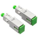 Low PDL SC Male To Female Fixed Fiber Optic Attenuator