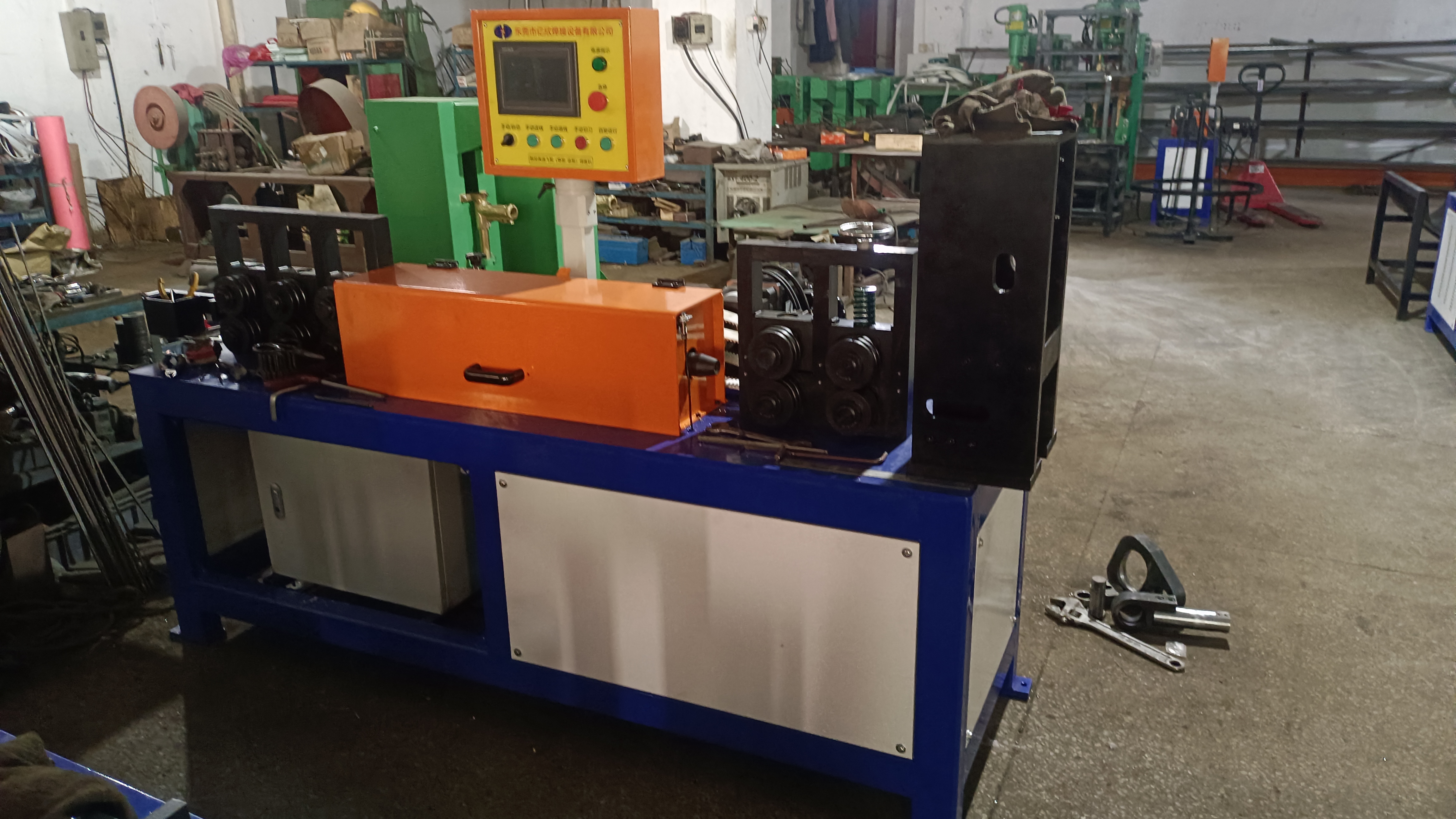 Custom High Power Servo Straightening Machine for Round Wire Stainless Steel Wire YXS-509