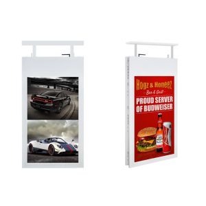 Double Sided Digital Window Display Screens 1080P Full HD Resolution