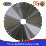 Narrow U Slot Type Diamond Stone Cutting Blades High Efficiency Wet Cutting 12”-