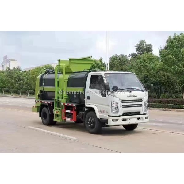 JMC 4*2 Hydraulic Compression Garbage Truck The Ultimate Cleaning Solution