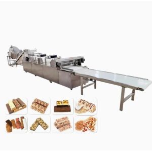 Healthy Nutritional Vegetarian / Sesame Cereal Bar Making Machine Continuous & Automatic